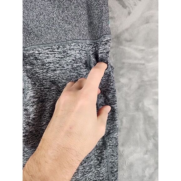 Athleta Leggings Womens Small Gray Exhale Heel Tight Media Pockets Athletic - Picture 4 of 10